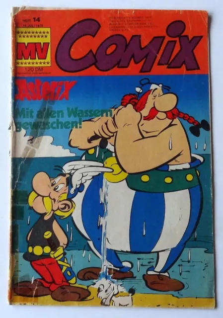 MV Comix Nr. 14 (1973) mit Asterix, Superman, Lancer