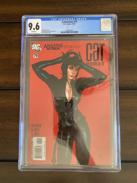 CATWOMAN #70 CGC 9.6 DC Adam Hughes 10/07 NM/M
