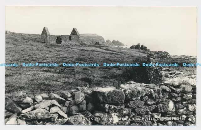 C011390 A5073. Ruin of St. Ninians Church. Isle of Whithorn. RP