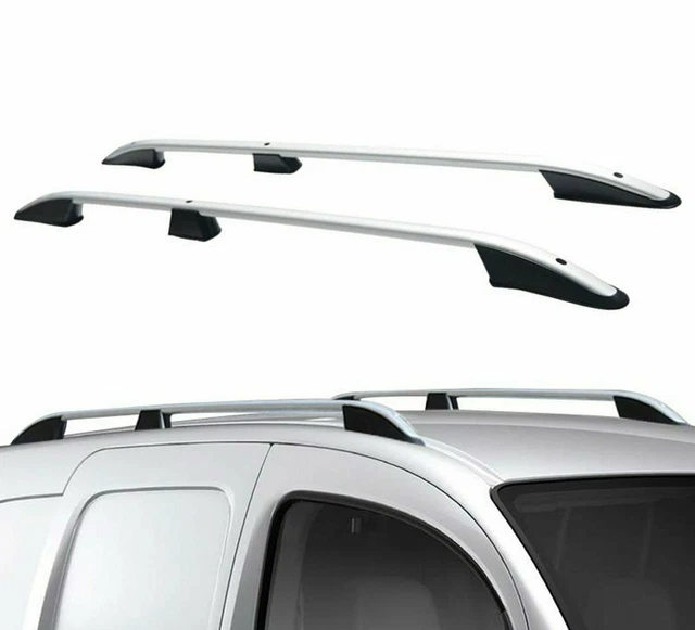Barres De Toit Aurilis Pour Renault Kangoo II (2008+) - Acier, Charge Max 75 Kg, Montage Sans Outil, Compatible Accessoires