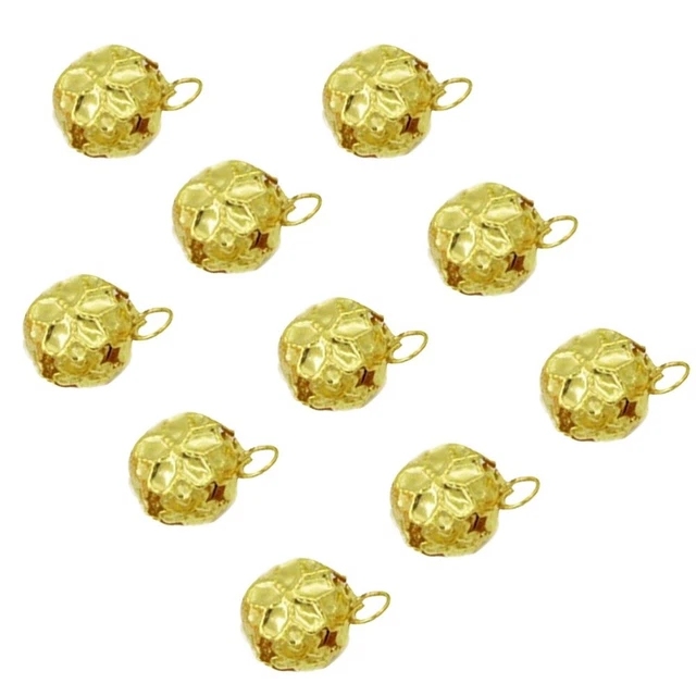 100 pezzi fai da te jingle campane cave creative gioielli per animali domestici accessori fai da te art craf