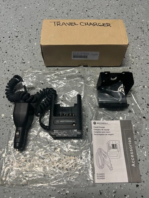 OEM Motorola 12v Car Vehicle Charger RLN4884 XTS HT1000 XTS5000 XTS2500 - NEW