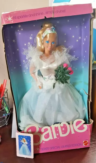 Barbie Doll Sears Star Dream Special Limited 1987 Mattel Vintage Damagex box