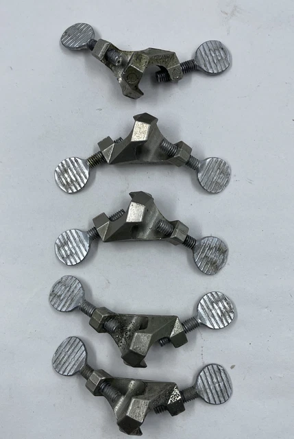 Lot Of Five: Fisher Castaloy-R Lab Rod Clamp Holders