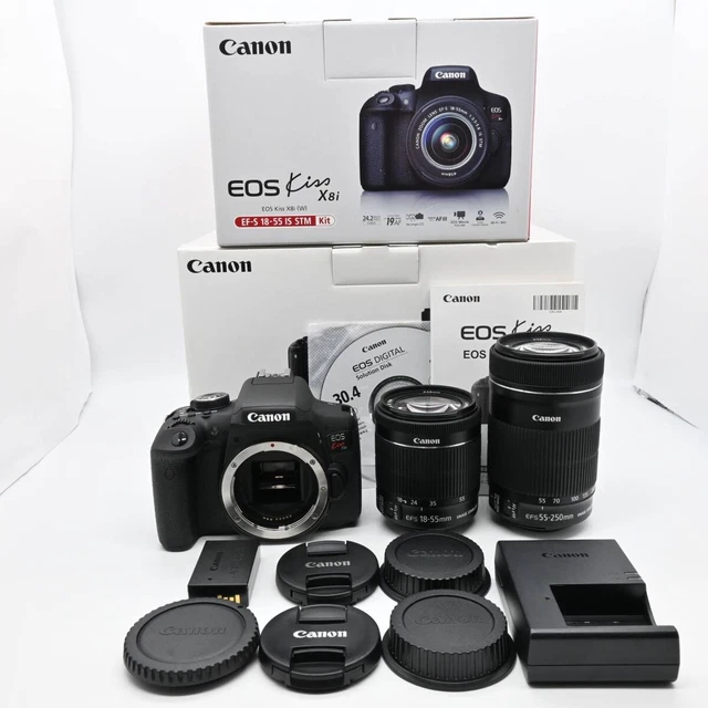 Canon EOSKiss X8i Double ZOOM KIT 【公式通販】