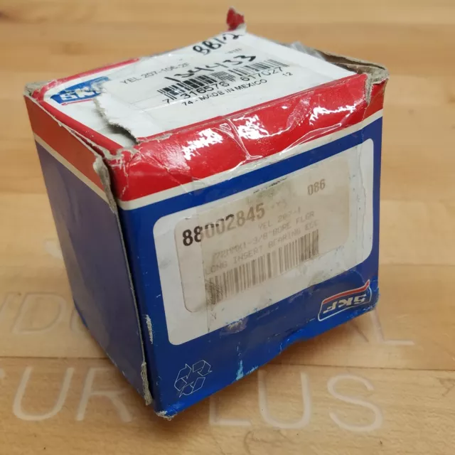 SKF YEL-207-106-2F Bsll Insert Bearing, Eccentric Collar Locking, 1 3/8 " - NEW