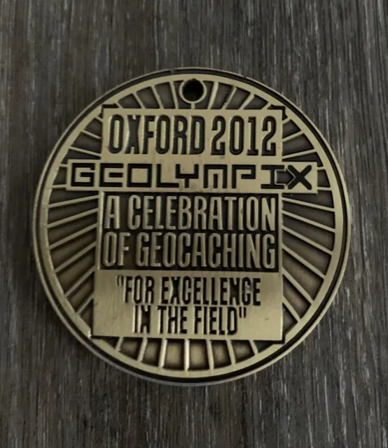 Geocoin - Geolympics Event Oxford 2012 Unactivated