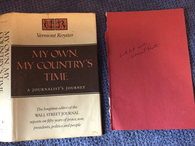 Vermont Royster Signed