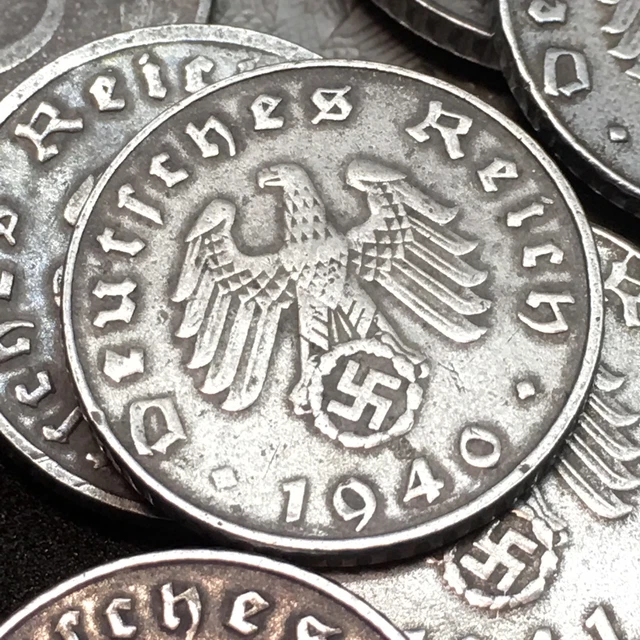 RARE WW2 THIRD Reich 5 Reichspfennig Zinc Coin Buy 3 Get 1 Free 4 99 PicClick