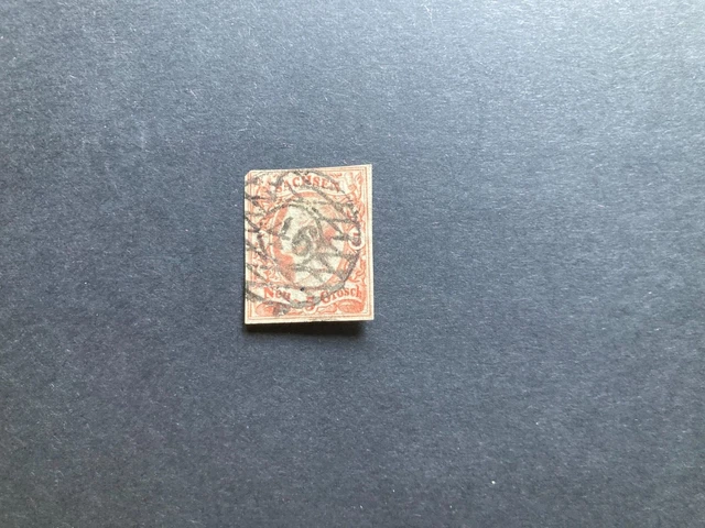 AD Sachsen Mi. Nr. 12 , gestempelt, Mi. 80.-