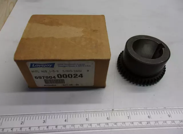 Lovejoy Nyfl Hub 1-5/8, 3/8X3/16Kw, Coupling 697904 00024, 0759A
