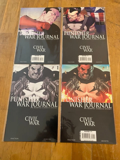 Punisher War Journal #1 - #26 (Full Set - Marvel Comics - Matt Fraction - 2007)