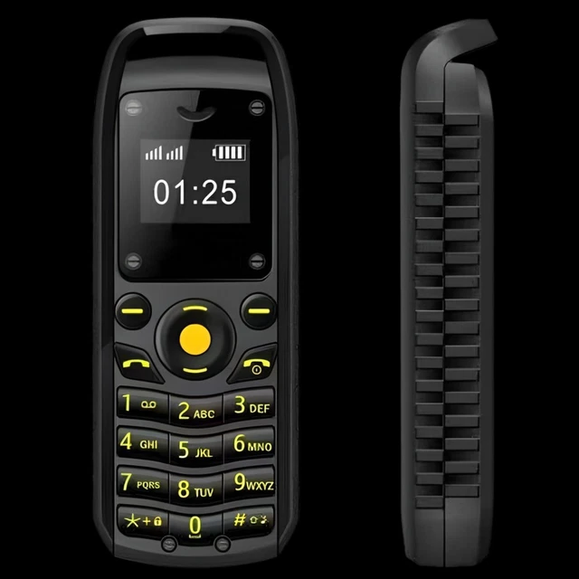 Mini Téléphone Portable L8star BM70 - Écran 0.66" - Bluetooth - Déverrouillé - Noir