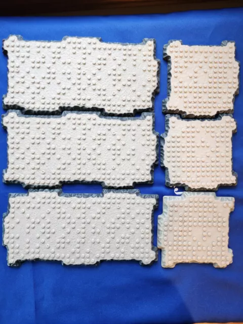 Mega Bloks Terrain 6 Base Plates Tan Mega Bloks Terrain 6 Base Plates Tan