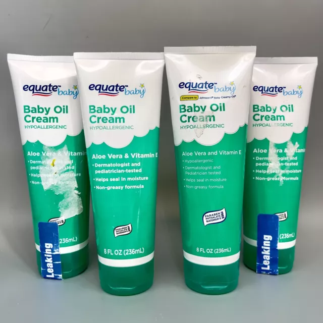 Equate baby oil sales cream