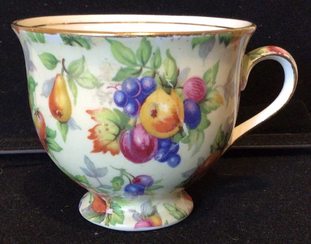 vintage Royal Winton chintz EVESHAM demitasse