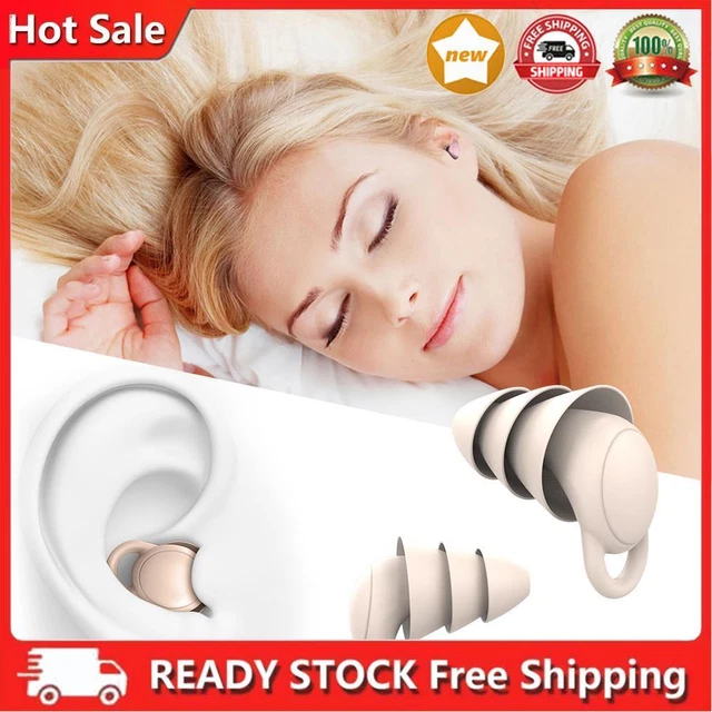 Tappi per orecchie insonorizzati tappi per orecchie protezione accessori sport acquatici (Champagne)