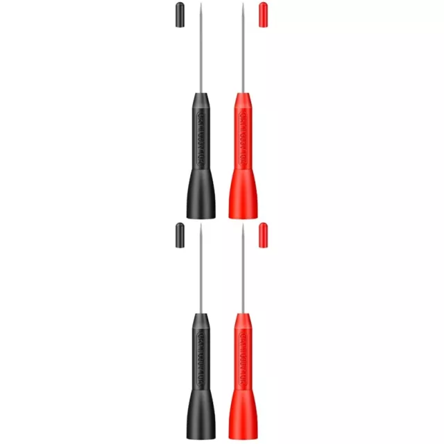 2 Pairs ohm meter Test Back Probe Pin Multimeter Piercing Needle Kit Car Kit