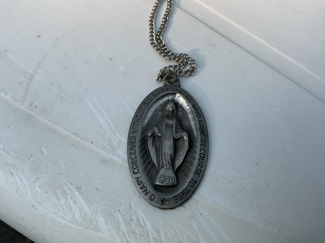 O mary conceived on sale without sin necklace