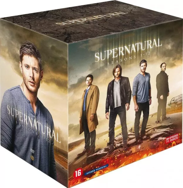 Coffret Dvd Serie Fantastique: Supernatural Saison 1 A 12 - Freres Contre Demons