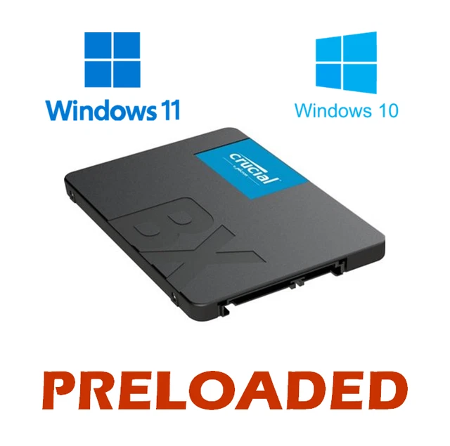120GB 240GB 250GB SSD Solid State Hard Drive HDD with Windows 10 / 11