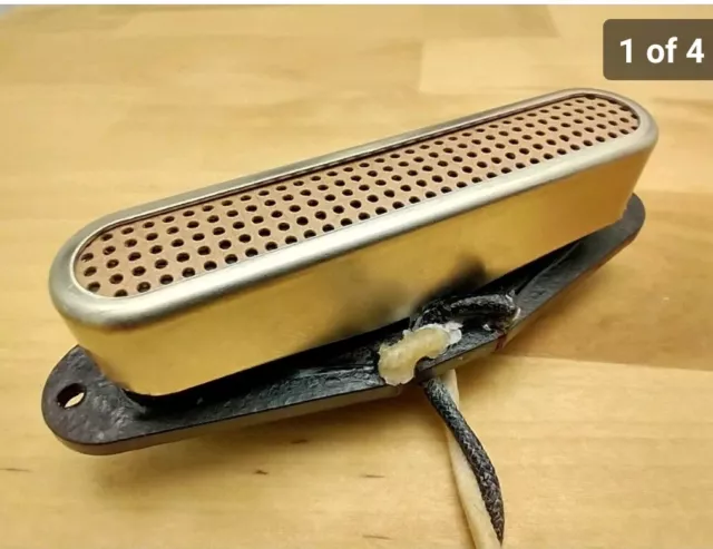 916 Pickups - Telecaster P-90 Neck. Raw Open Cover. Chose your Alnico grade.