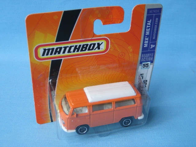 MATCHBOX - SERIES - VW VOLKSWAGEN COMBI T2 - CAMPER - N°23 - BLEU / BLUE