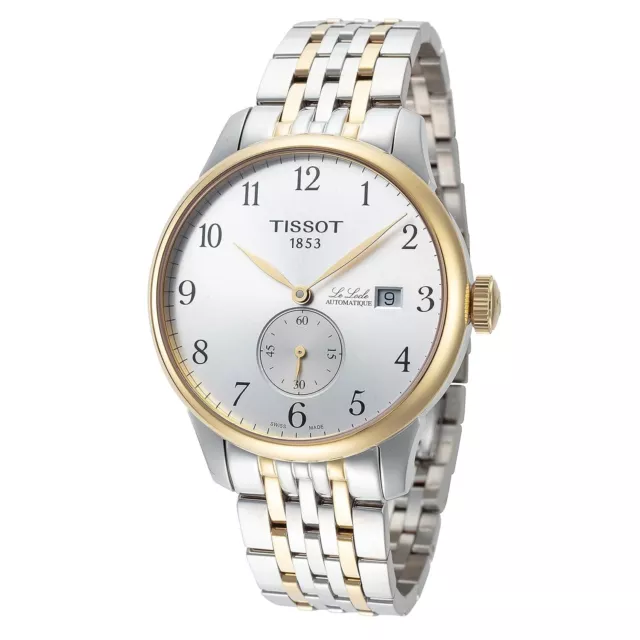 Orologio Tissot Da Uomo Le Locle Automatico Quadrante Argento - T0064282203200 NUOVO