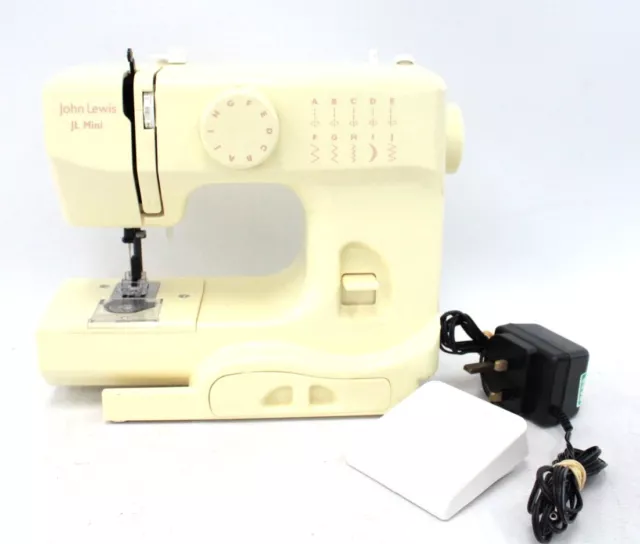 JOHN LEWIS Pale Yellow JL Mini Sewing Machine - A27