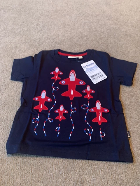 T-Shirt A Maniche Corte Ragazzi Jojo Mamma Bebe Frecce Rosse Età 2-3 Anni Nuova Con Etichette Nuova