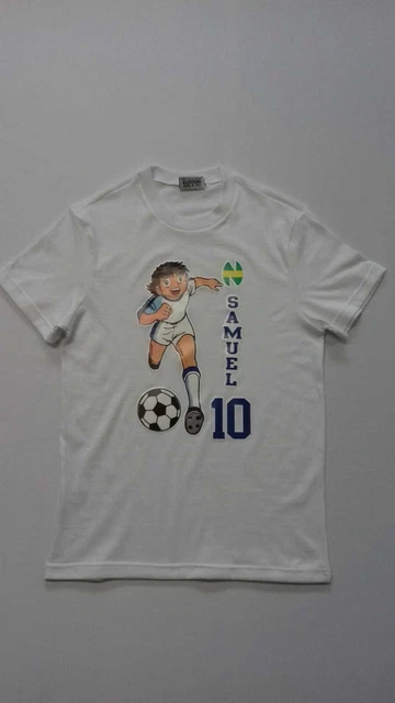 T-Shirt Cotone Bambino HOLLY E BENJI HUTTON 10 4/6/8/10 Anni Nome Numero Gratis