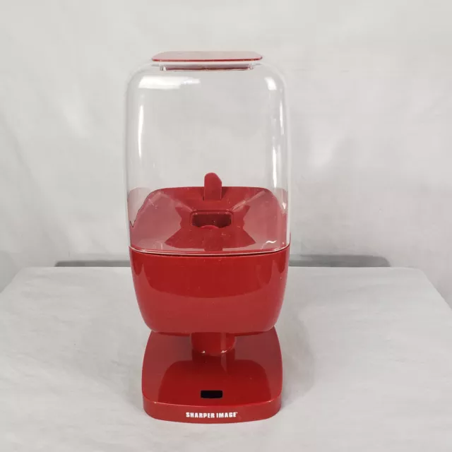 SHARPER IMAGE MOTION ACTIVATED CANDY DISPENSER M&M’s PEANUTS Home Office RED