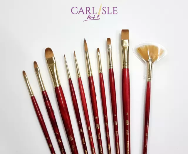 Princeton Heritage Synthetic Sable Brushes - Choose Your Shape/Size