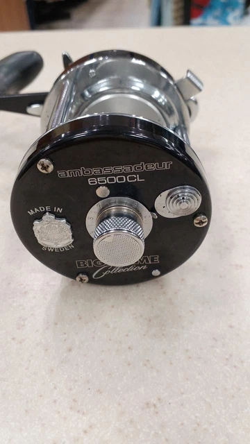 リール ambassadeur 6500CL BIG GAME Collection Abu Gacia Bait Reel Ambassadeur 6500CL Big game BLACK