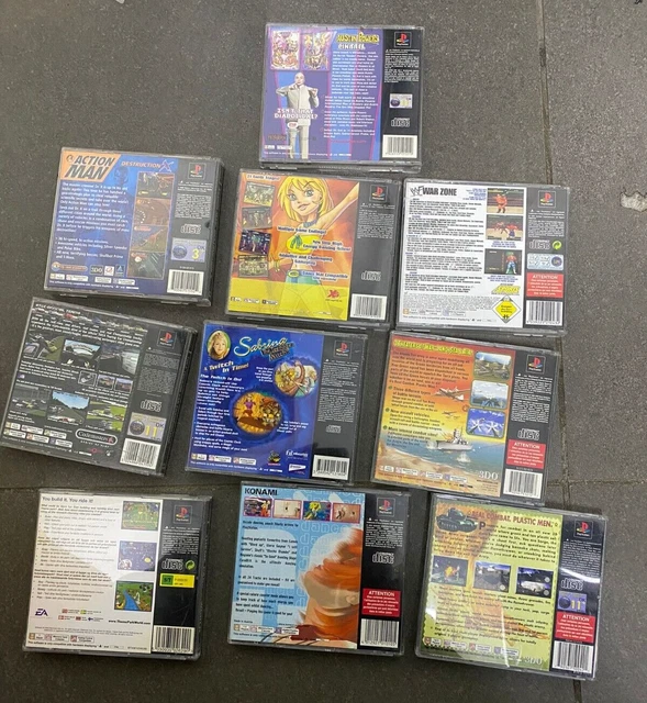 SONY PS1 GAMES Job Lot £21.00 PicClick UK