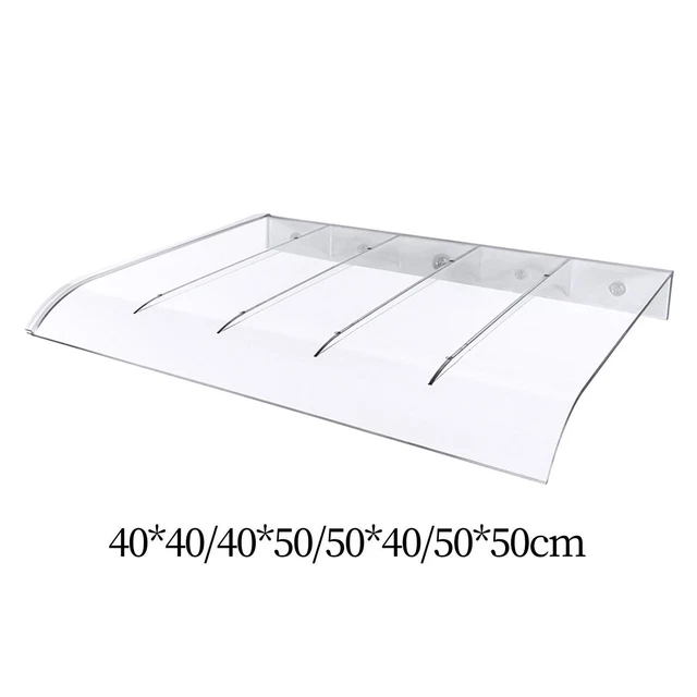 Auvent Pour Porte D'entrée Extérieure - Protection Contre La Pluie Et La Neige - Auvent De Jardin