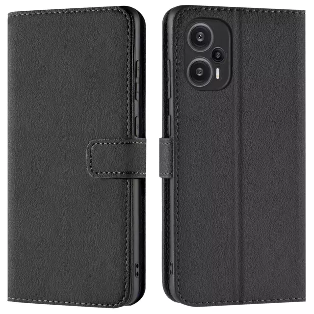 Schutz Hülle für Xiaomi POCO F5 5G Handy Klapp Tasche Book Cover Flip Case Etui