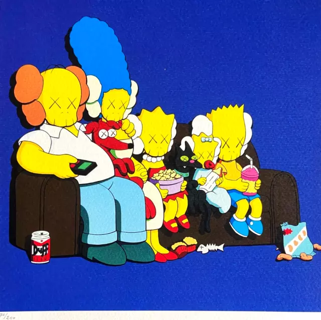 Kaws , Litografía Mori Arte Museum (Rosenquist Oldenburg Jeff Koons )