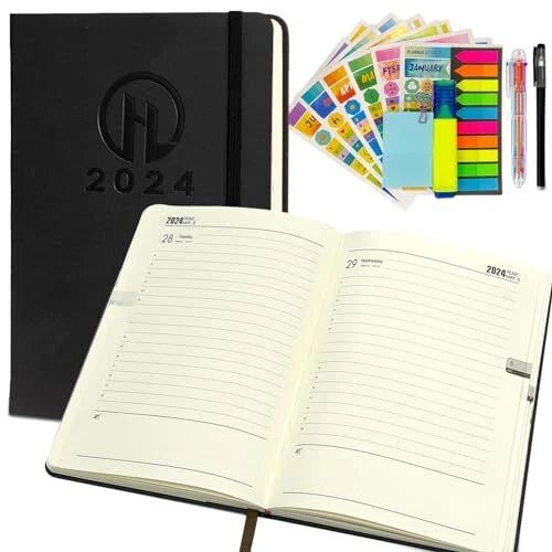 2024 PLANNER One Page A Day 2024 Diary Planner 5 7 X 8 3 Hardcover 2024 planner one page a day 2024 diary planner 5 7 x 8 3 hardcover