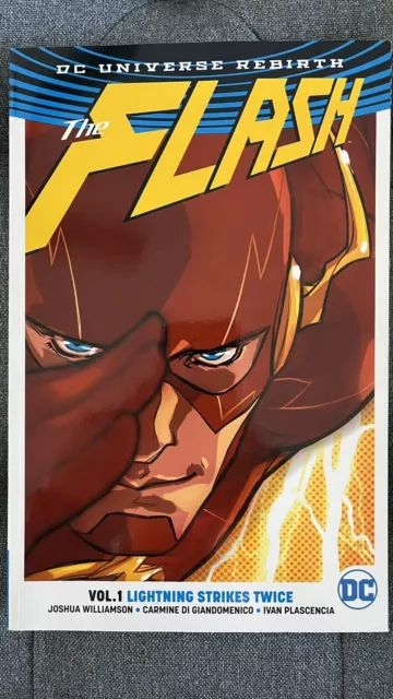 The Flash Vol 1 Lightning Strikes Twice TPB (DC Comics, 2017) DC Rebirth