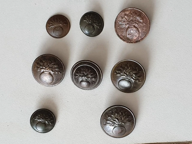 8 Boutons Jeans 17mm Bronze - Avec Rivets - Pour Réparation Pantalon Et DIY