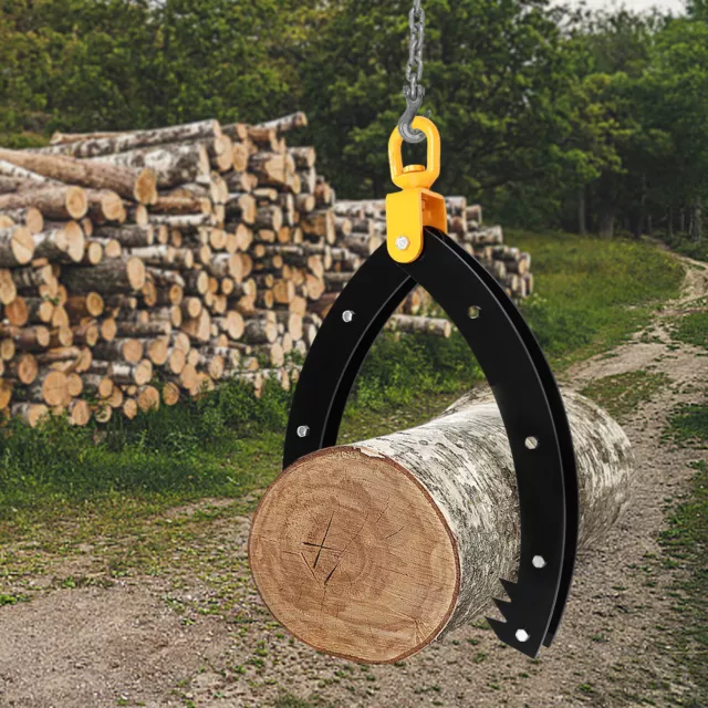 Log Handing Tongs Skidding Timber's Tongs Hook Long-Handle Lifting Dragging