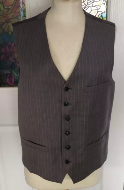 "Cappotto vita formale intelligente grigio Julien Macdonald taglia M, petto 42"