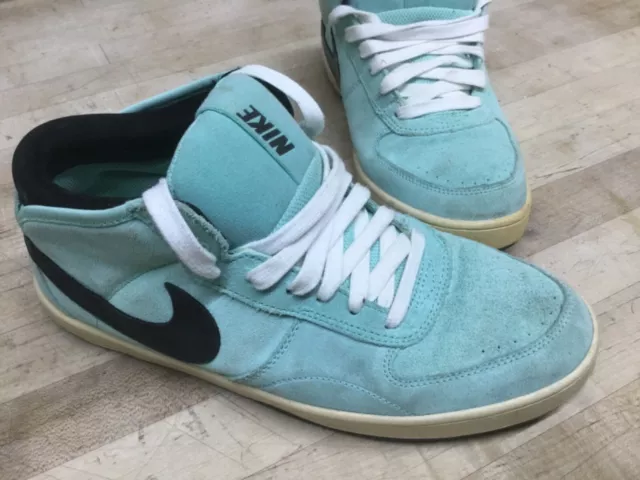 Nike MAVR MID 3 Tropical Twist Suede Teal 510974-301 Size US 9.5 UK 8.5 EU 43
