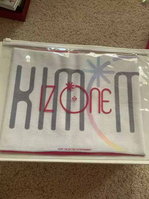 IZ*ONE IZONE Kim Minju Slogan Towel Eyes On me Concert Produce48