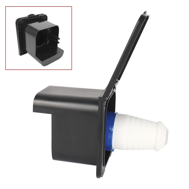 For RV Camper External Hook Up 220V-240V 32A Plug Main Inlet Socket Waterproof