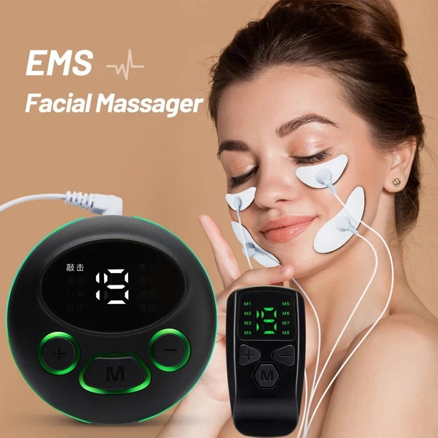 MASAJEADOR FACIAL EMS Estimulador Muscular De Microcorriente