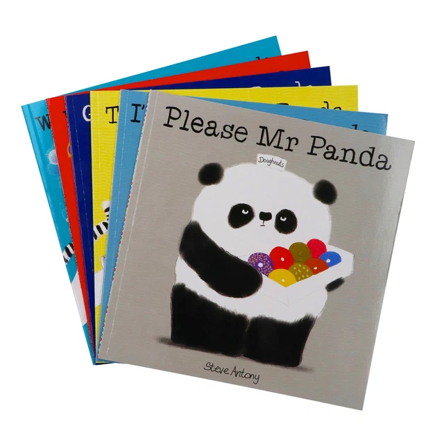MR. PANDA SERIES By Steve Antony 6 Books Collection Set - Ages 3-5 ...