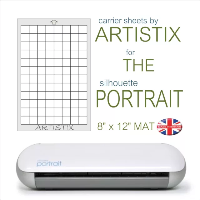 Artistix Carrier Sheet Cutting Mat Silhouette SD & Craft Robo Pro Cut Mat 9 New!