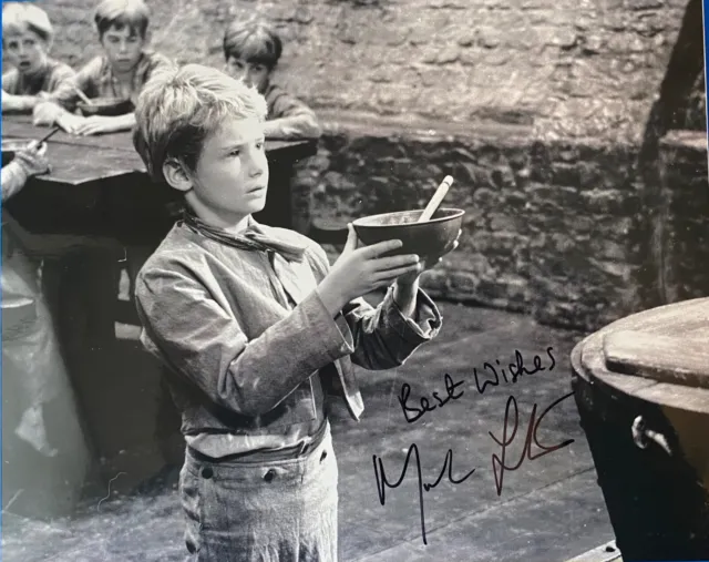 Mark Lester  Oliver Film Legend Autographed Signed Photo + COA